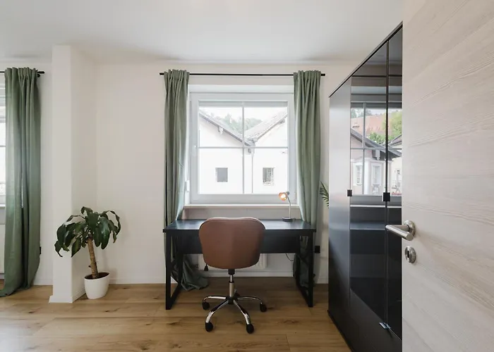 Apartment Stilvolles Mit Blick Auf Dreifluesse-eck Passau