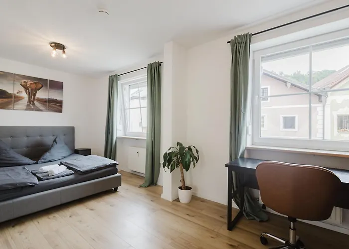 Stilvolles Mit Blick Auf Dreifluesse-eck Apartment *